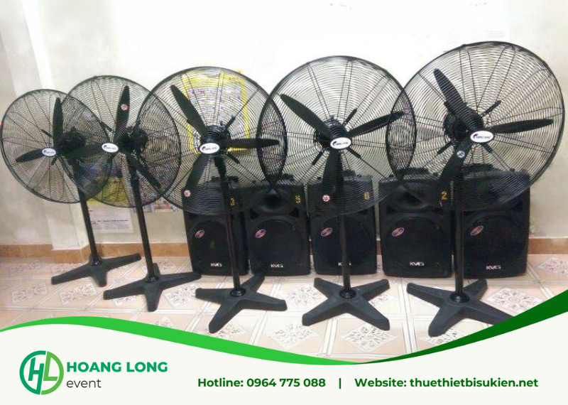 giá thuê quạt công nghiệp